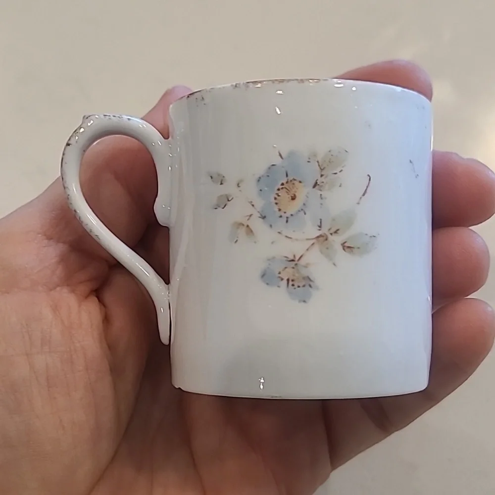 Carl Tielsch Germany Porcelain Mini Mug